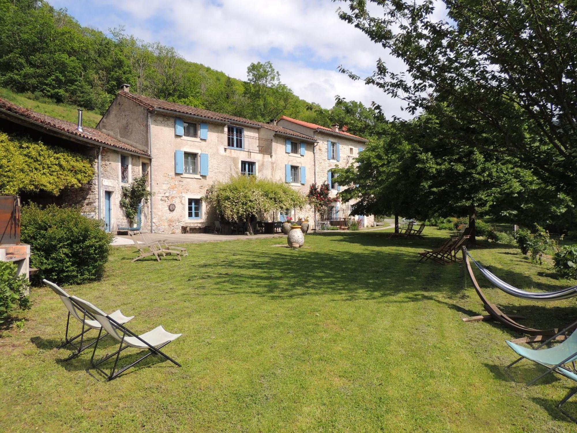 Nabat Le Haut, Chambre Et Table D'Hotes Courniou Exterior photo